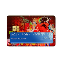 Load image into Gallery viewer, Anime Samurai Champloor Credit Card Skins (4-in-1 Pack)