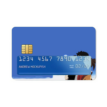 Load image into Gallery viewer, Anime Samurai Champloor Credit Card Skins (4-in-1 Pack)