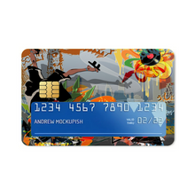 Load image into Gallery viewer, Anime Samurai Champloor Credit Card Skins (4-in-1 Pack)