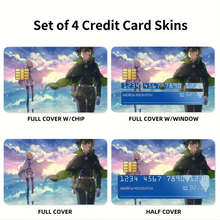 Load image into Gallery viewer, Anime Seraph of the End Credit Card Skins (4-in-1 Pack)