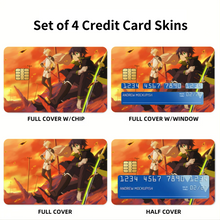 Load image into Gallery viewer, Anime Seraph of the End Credit Card Skins (4-in-1 Pack)