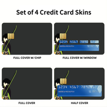 Load image into Gallery viewer, Anime Seraph of the End Credit Card Skins (4-in-1 Pack)
