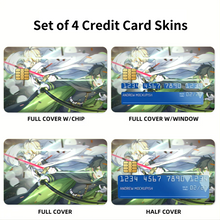 Load image into Gallery viewer, Anime Seraph of the End Credit Card Skins (4-in-1 Pack)