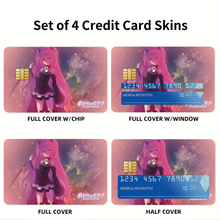 Load image into Gallery viewer, Anime Seraph of the End Credit Card Skins (4-in-1 Pack)
