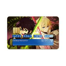 Load image into Gallery viewer, Anime Seraph of the End Credit Card Skins (4-in-1 Pack)