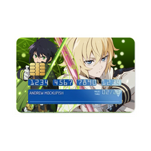 Load image into Gallery viewer, Anime Seraph of the End Credit Card Skins (4-in-1 Pack)