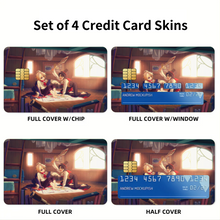 Load image into Gallery viewer, Anime Seraph of the Endr Credit Card Skins (4-in-1 Pack)