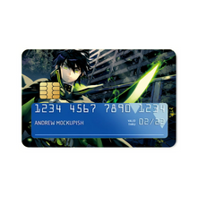 Load image into Gallery viewer, Anime Seraph of the Endr Credit Card Skins (4-in-1 Pack)