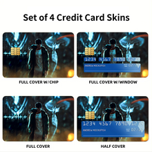 Load image into Gallery viewer, Anime Solo Leveling Credit Card Skins (4-in-1 Pack)