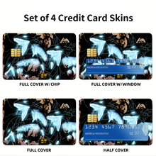 Load image into Gallery viewer, Anime Solo Leveling Credit Card Skins (4-in-1 Pack)