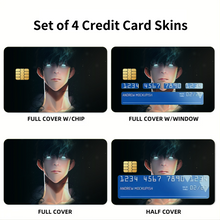 Load image into Gallery viewer, Anime Solo Leveling Credit Card Skins (4-in-1 Pack)