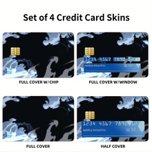 Load image into Gallery viewer, Anime Solo Leveling Credit Card Skins (4-in-1 Pack)