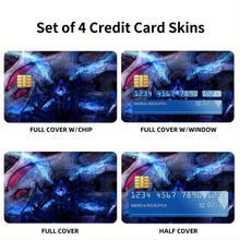 Load image into Gallery viewer, Anime Solo Leveling Credit Card Skins (4-in-1 Pack)