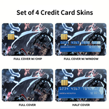 Load image into Gallery viewer, Anime Solo Leveling Credit Card Skins (4-in-1 Pack)