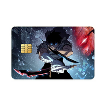 Load image into Gallery viewer, Anime Solo Leveling Credit Card Skins (4-in-1 Pack)