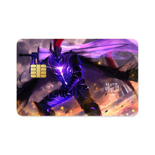 Load image into Gallery viewer, Anime Solo Leveling Credit Card Skins (4-in-1 Pack)