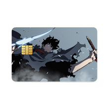 Load image into Gallery viewer, Anime Solo Leveling Credit Card Skins (4-in-1 Pack)