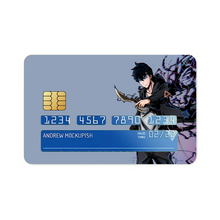 Load image into Gallery viewer, Anime Solo Leveling Credit Card Skins (4-in-1 Pack)
