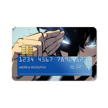 Load image into Gallery viewer, Anime Solo Leveling Credit Card Skins (4-in-1 Pack)