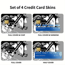 Load image into Gallery viewer, Anime Soul Eater Credit Card Skins (4-in-1 Pack)