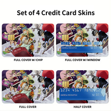 Load image into Gallery viewer, Anime Soul Eaterr Credit Card Skins (4-in-1 Pack)