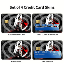 Load image into Gallery viewer, Anime Soul Eaterr Credit Card Skins (4-in-1 Pack)