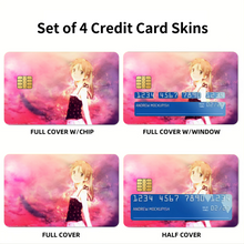 Load image into Gallery viewer, Anime Soul Eaterr Credit Card Skins (4-in-1 Pack)