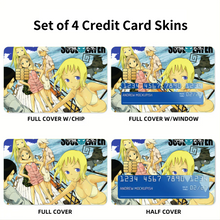 Load image into Gallery viewer, Anime Soul Eaterr Credit Card Skins (4-in-1 Pack)