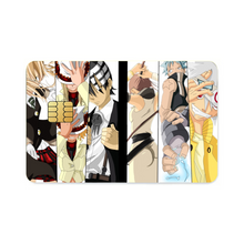 Load image into Gallery viewer, Anime Soul Eaterr Credit Card Skins (4-in-1 Pack)