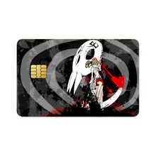 Load image into Gallery viewer, Anime Soul Eaterr Credit Card Skins (4-in-1 Pack)
