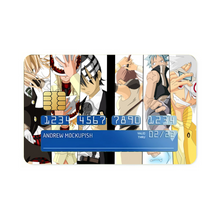 Load image into Gallery viewer, Anime Soul Eaterr Credit Card Skins (4-in-1 Pack)