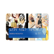 Load image into Gallery viewer, Anime Soul Eaterr Credit Card Skins (4-in-1 Pack)