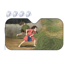 Load image into Gallery viewer, Anime Spirited Away Car Sunshade