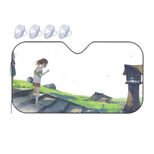 Load image into Gallery viewer, Anime Spirited Away  Car Sunshade