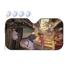 Load image into Gallery viewer, Anime Spirited Away  Car Sunshade