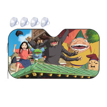 Load image into Gallery viewer, Anime Spirited Away Car Sunshade
