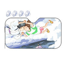 Load image into Gallery viewer, Anime Spirited Away Car Sunshade