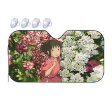 Load image into Gallery viewer, Anime Spirited Away Car Sunshade