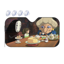 Load image into Gallery viewer, Anime Spirited Away Car Sunshade