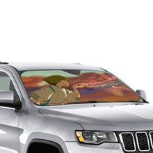 Load image into Gallery viewer, Anime Spirited Away Car Sunshade