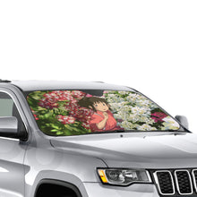 Load image into Gallery viewer, Anime Spirited Away Car Sunshade
