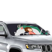 Load image into Gallery viewer, Anime Spirited Away Car Sunshade