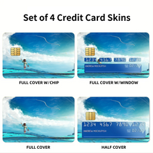 Load image into Gallery viewer, Anime Spirited Away Credit Card Skins (4-in-1 Pack)