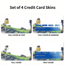 Load image into Gallery viewer, Anime Spirited Away Credit Card Skins (4-in-1 Pack)