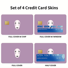 Load image into Gallery viewer, Anime Spirited Away Credit Card Skins (4-in-1 Pack)
