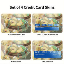 Load image into Gallery viewer, Anime Spirited Away Credit Card Skins (4-in-1 Pack)