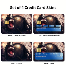 Load image into Gallery viewer, Anime Spirited Away Credit Card Skins (4-in-1 Pack)