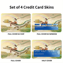 Load image into Gallery viewer, Anime Spirited Away Credit Card Skins (4-in-1 Pack)