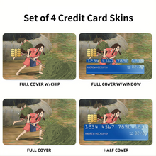Load image into Gallery viewer, Anime Spirited Away Credit Card Skins (4-in-1 Pack)