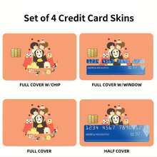 Load image into Gallery viewer, Anime Spirited Away Credit Card Skins (4-in-1 Pack)